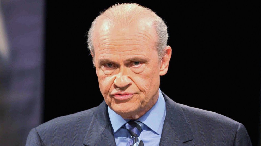 Fred Thompson looking serious