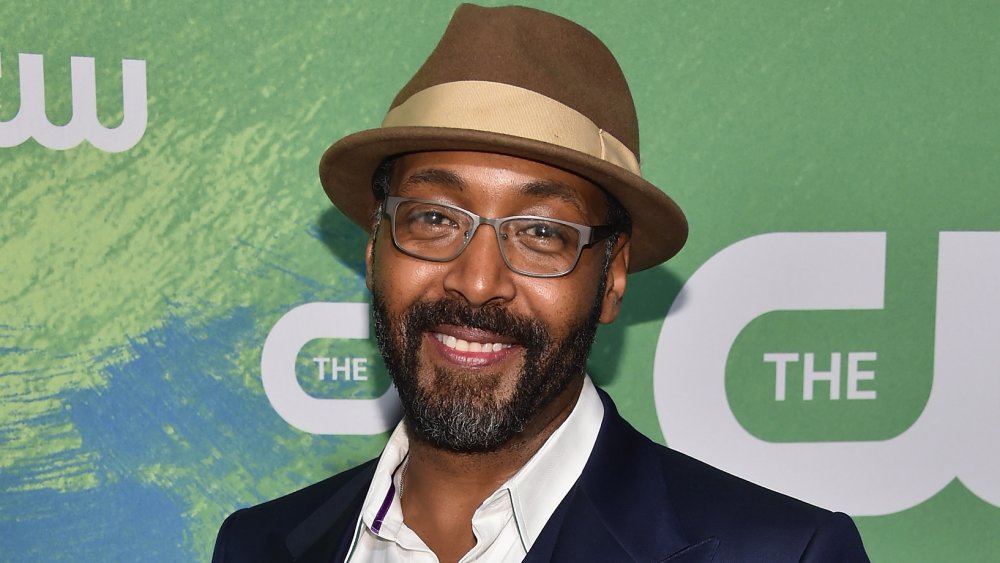 Jesse L. Martin wearing a hat