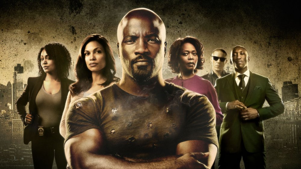 The principal cast of Luke Cage