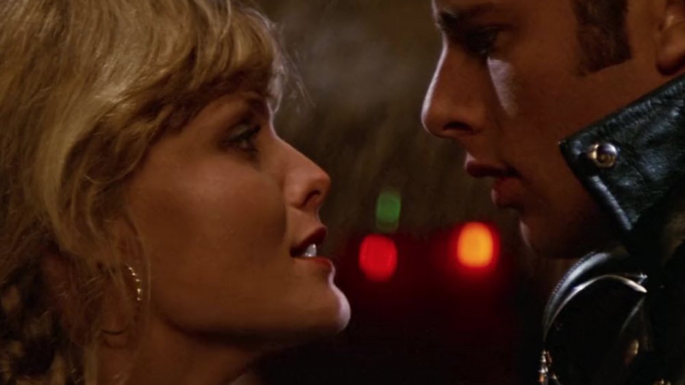 Michelle Pfeiffer and Maxwell Caulfield in Grease 2