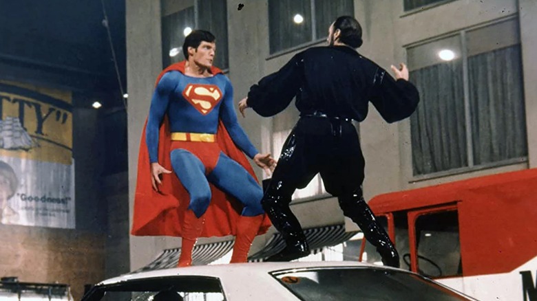 Superman battles Zod