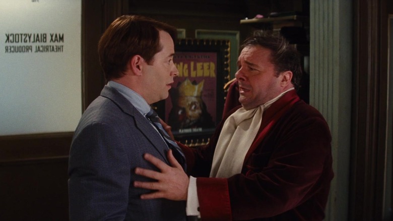 Matthew Broderick and Nathan Lane singing in The Producers