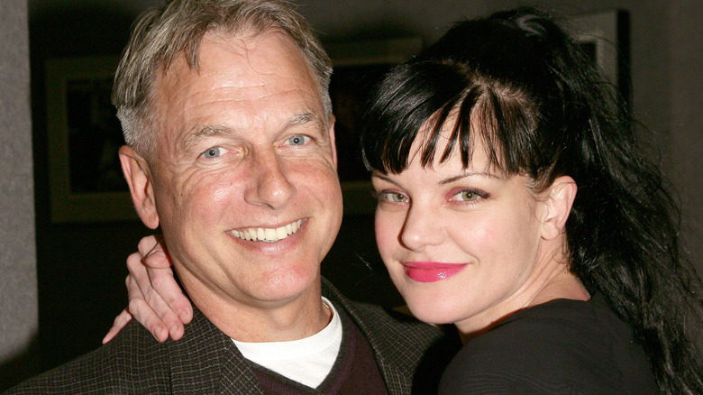 Mark Harmon and Pauley Perrette