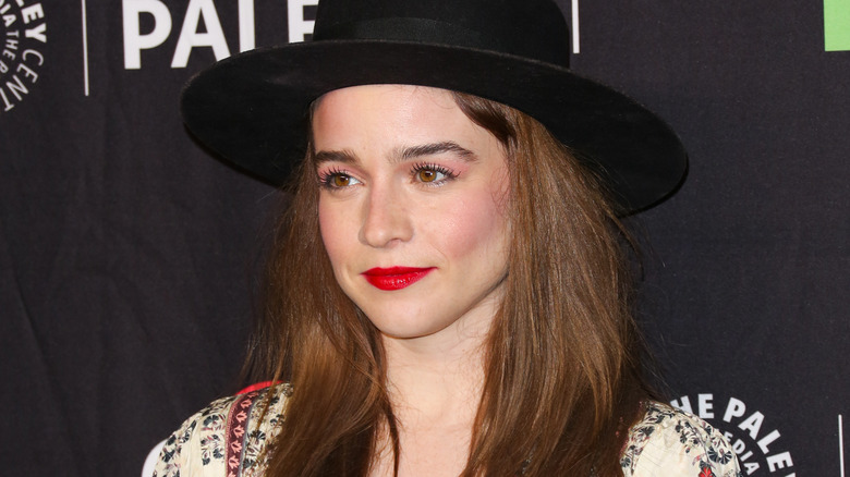 Renee Felice Smith black hat