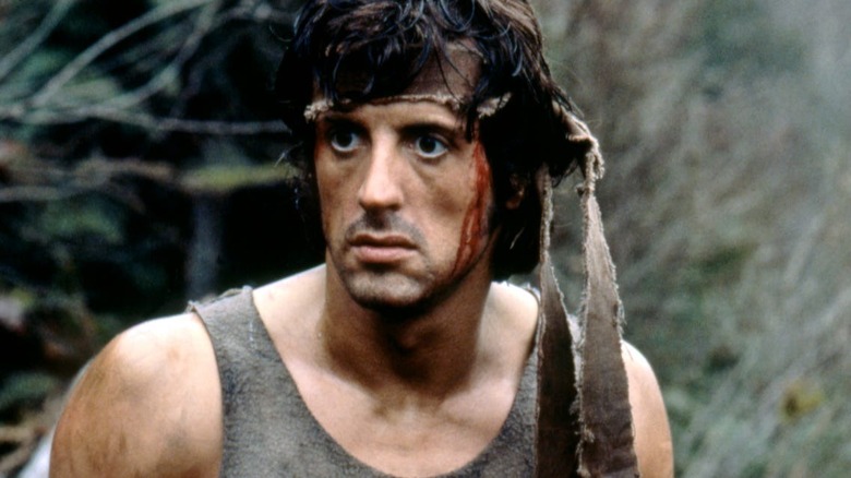 Sylvester Stallone on the hunt