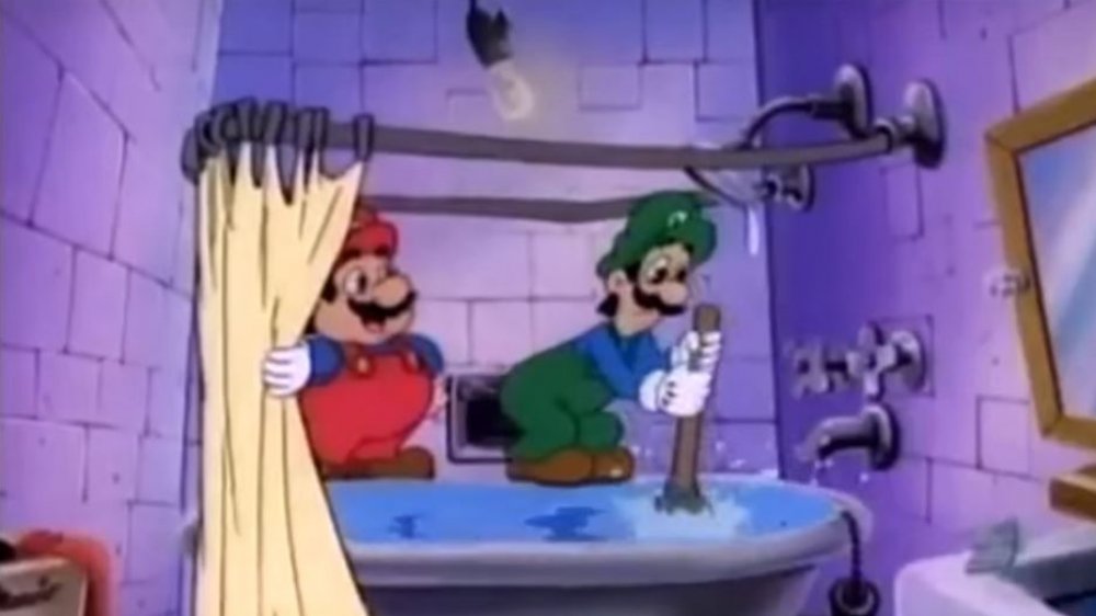 Mario and Luigi in The Super Mario Bros. Super Show!