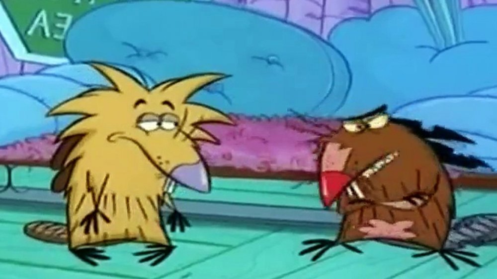 Daggett and Norbert in Angry Beavers