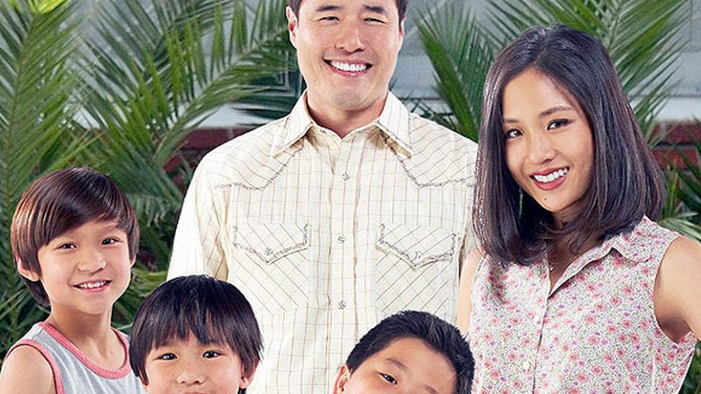 The principal cast of Fresh Off the Boat