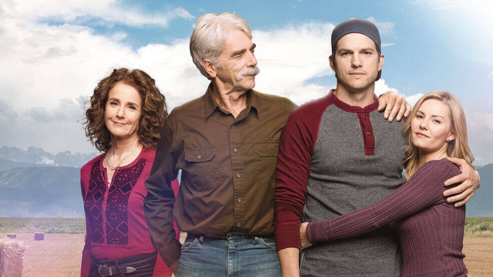 The principal cast of The Ranch