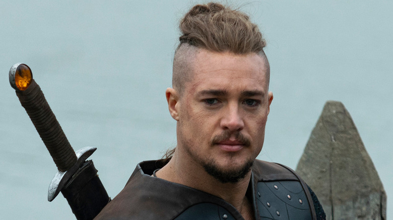 Uhtred wearing sword