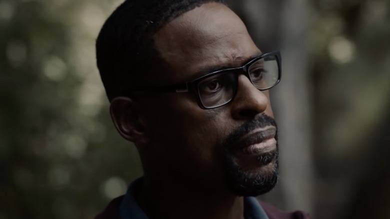 Sterling K. Brown wearing glasses