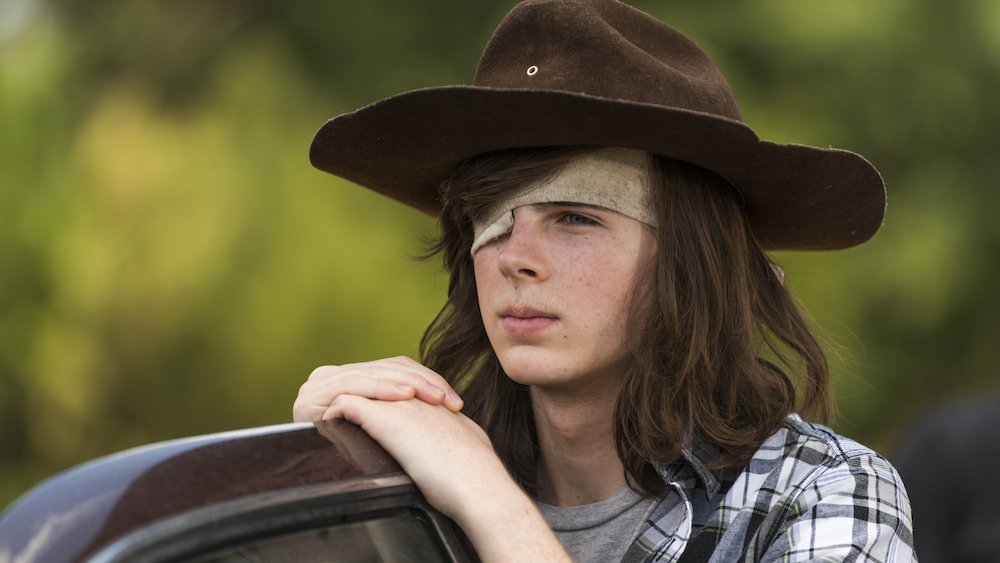 Chandler Riggs in The Walking Dead