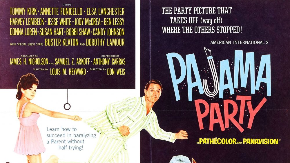 The poster for Pajama Party