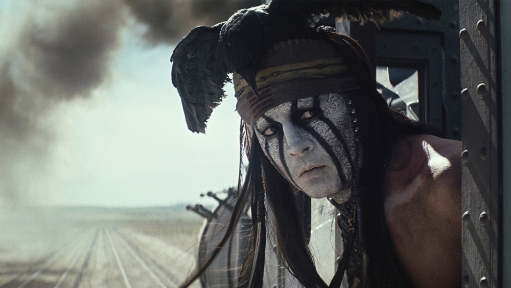 Johnny Depp as Tonto in The Lone Ranger