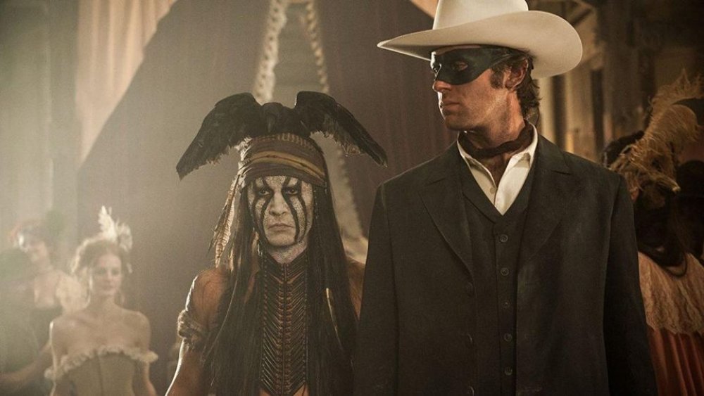 Johnny Depp and Armie Hammer in The Lone Ranger