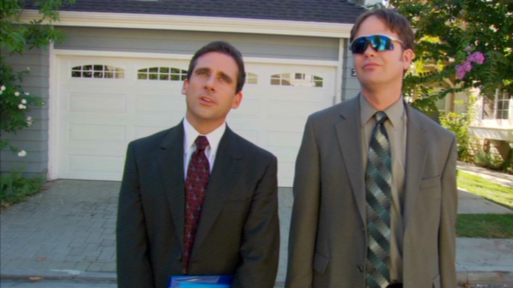 Steve Carell and Rainn Wilson on "Office Olympics" from The Office