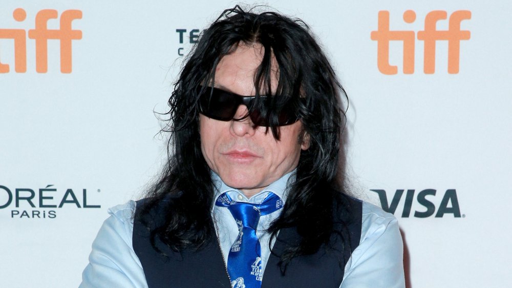 Tommy Wiseau on the red carpet