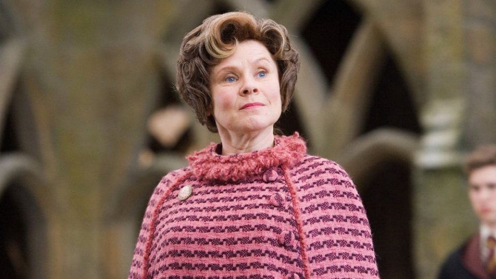 Imelda Staunton as Professor Dolores Umbridge in Harry Potter