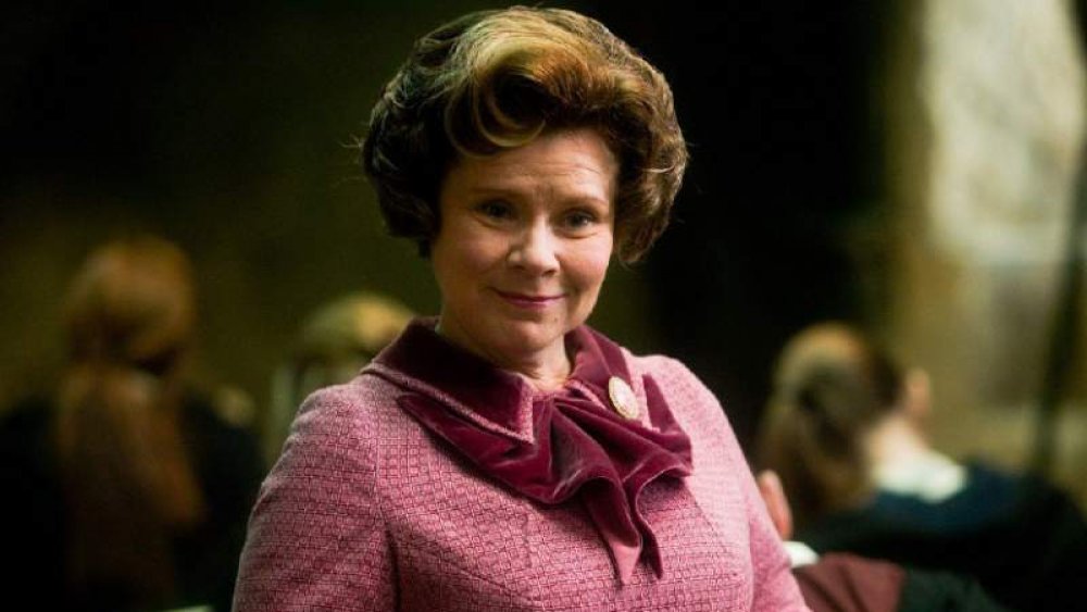 Imelda Staunton as Professor Dolores Umbridge in Harry Potter