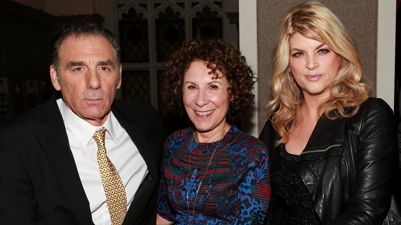 Michael Richards, Rhea Perlman, and Kirstie Alley