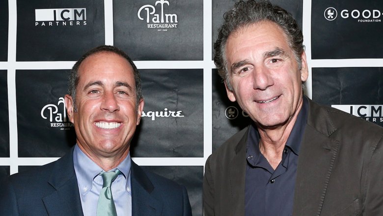 Jerry Seinfeld and Michael Richards