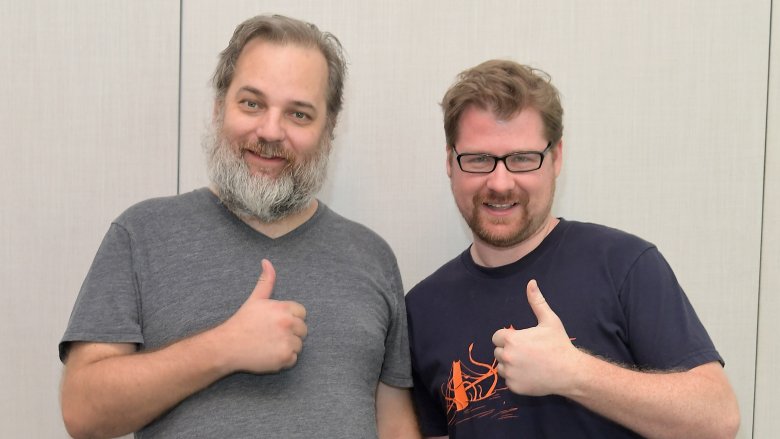 Dan Harmon and Justin Roiland