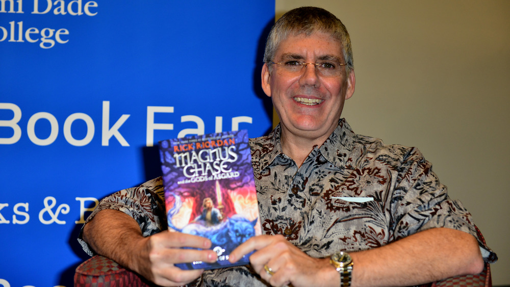 Rick Riordan, author of the Percy Jackson & The Olympians series