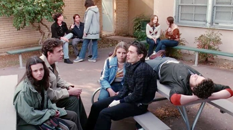 Freaks and Geeks cast goofing off