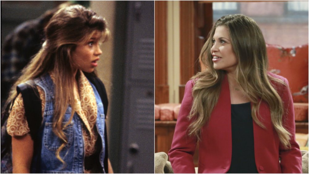 Danielle Fishel then and now