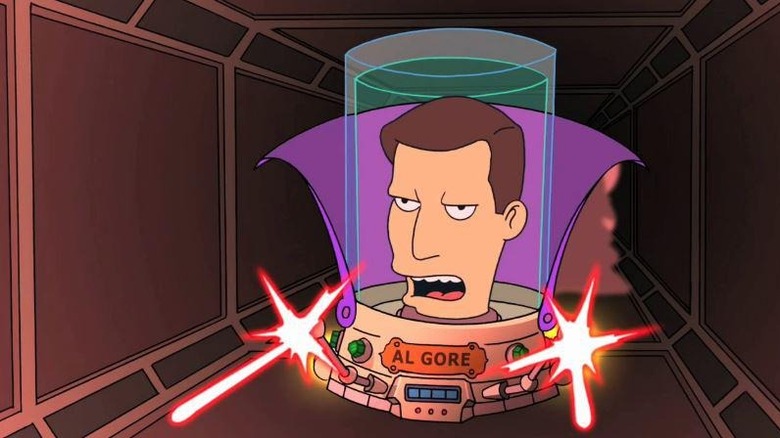 Futurama Al Gore Head Lasers