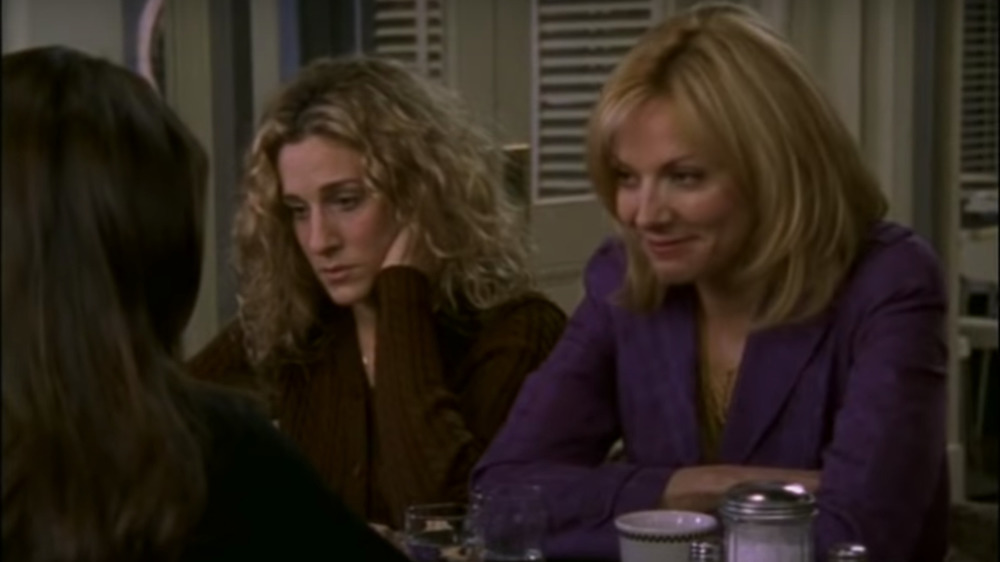 Sarah Jessica Parker and Kim Cattrall in Sex and the City