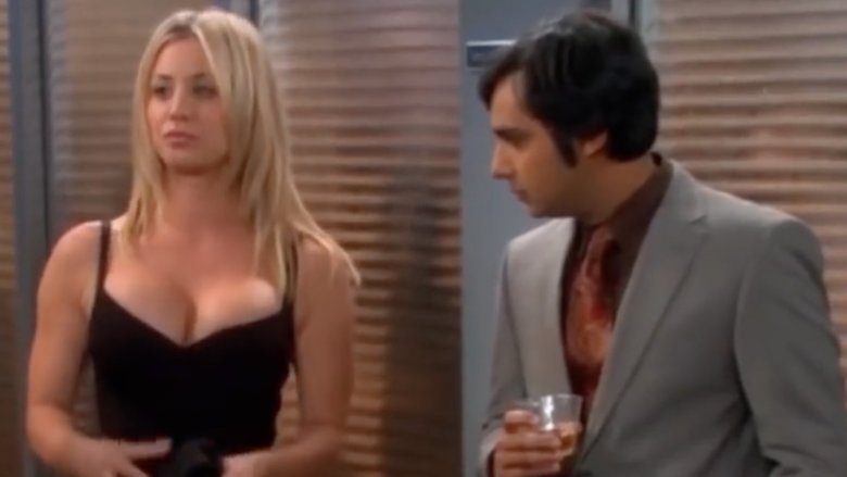 Kunal Nayyar and Kaley Cuoco