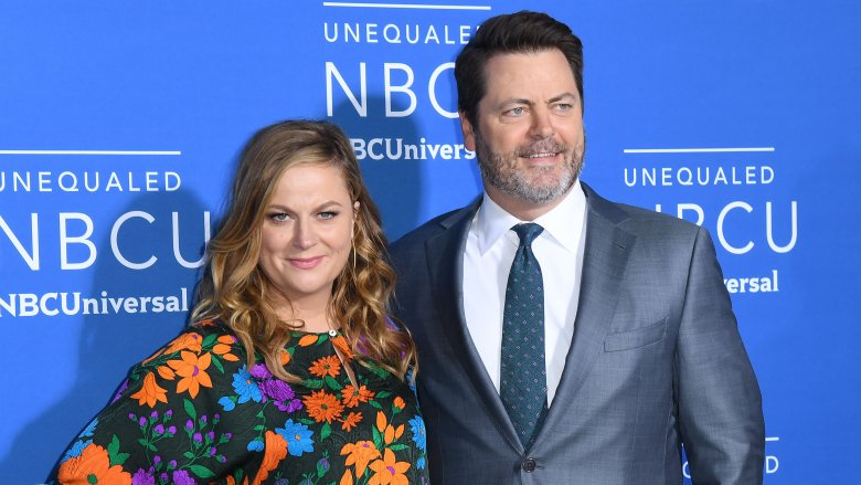 Amy Poehler and Nick Offerman