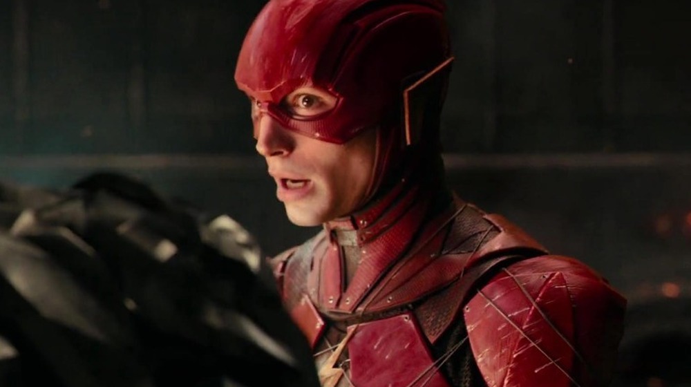 Flash talking to Cyborg while in battle