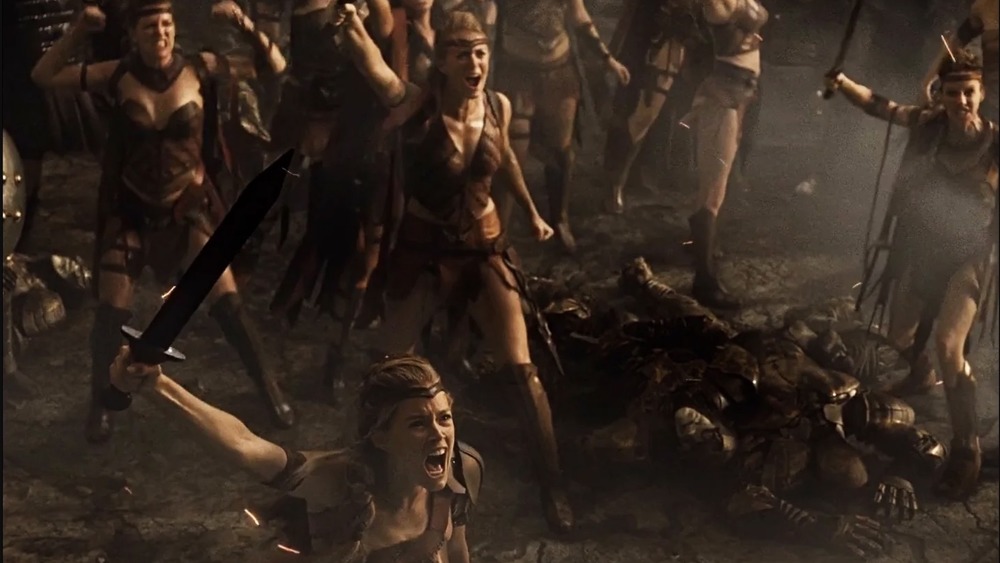 Amazons in Zach Snyder's Justice League