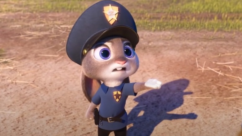 Officer Judy Hopps asking help