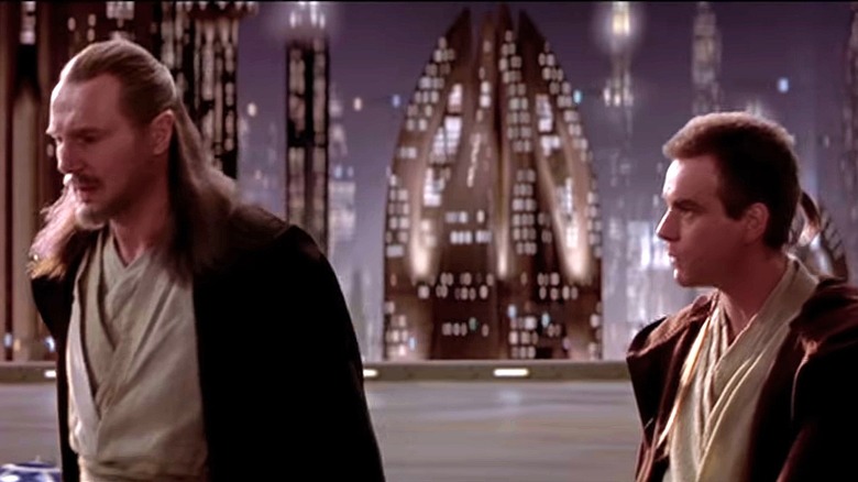 Qui-Gon and Obi-Wan in Phantom Menace