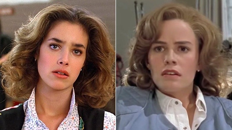 Laura Hardin and Claudia Wells of Back to the Future