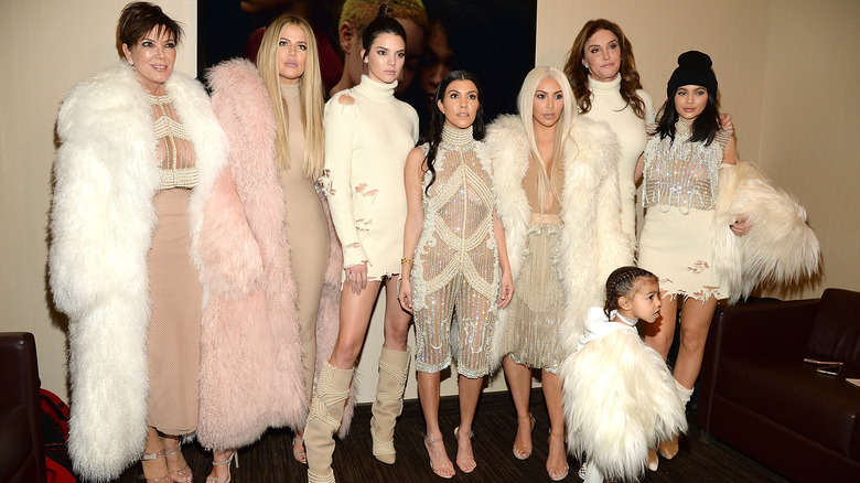 The Kardashian and Jenner family