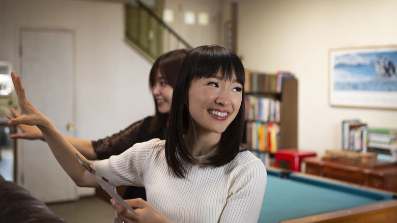 Marie Kondo smiling