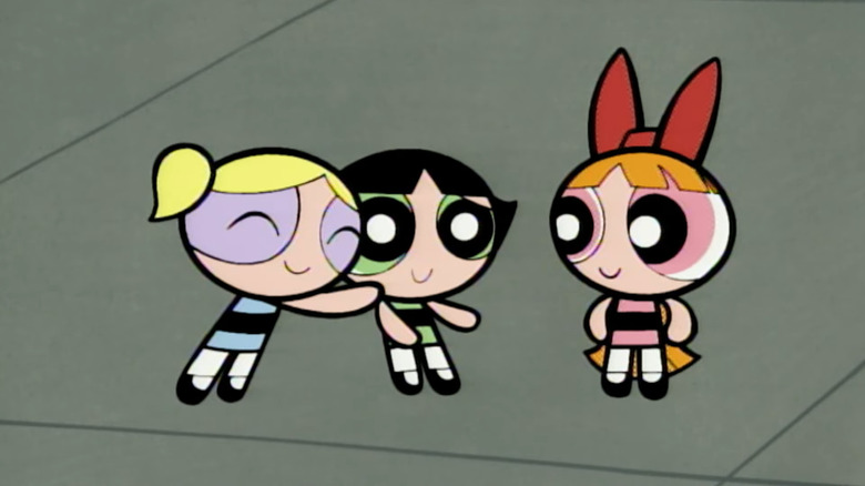 Bubbles embracing Buttercup