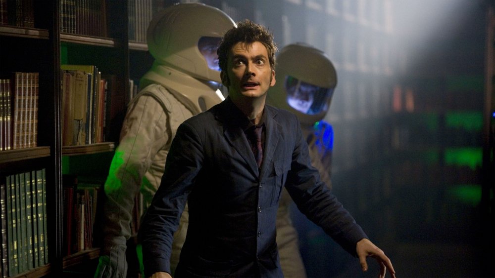 David Tennant as the Doctor on Doctor Who