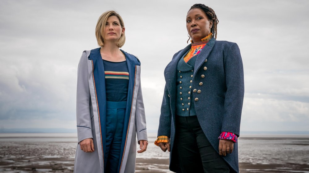 Jo Martin and Jodie Whittaker on Doctor Who