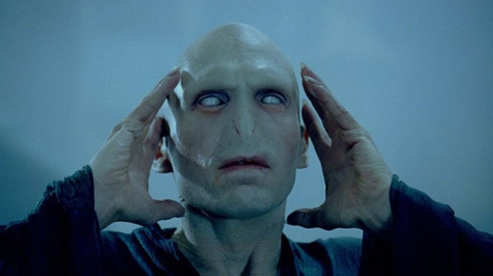 Ralph Fiennes as Lord Voldemort in Harry Potter