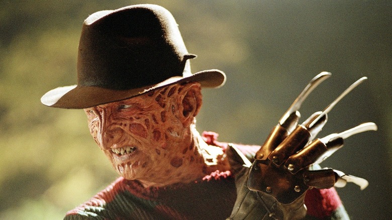 Freddy Krueger with his claws