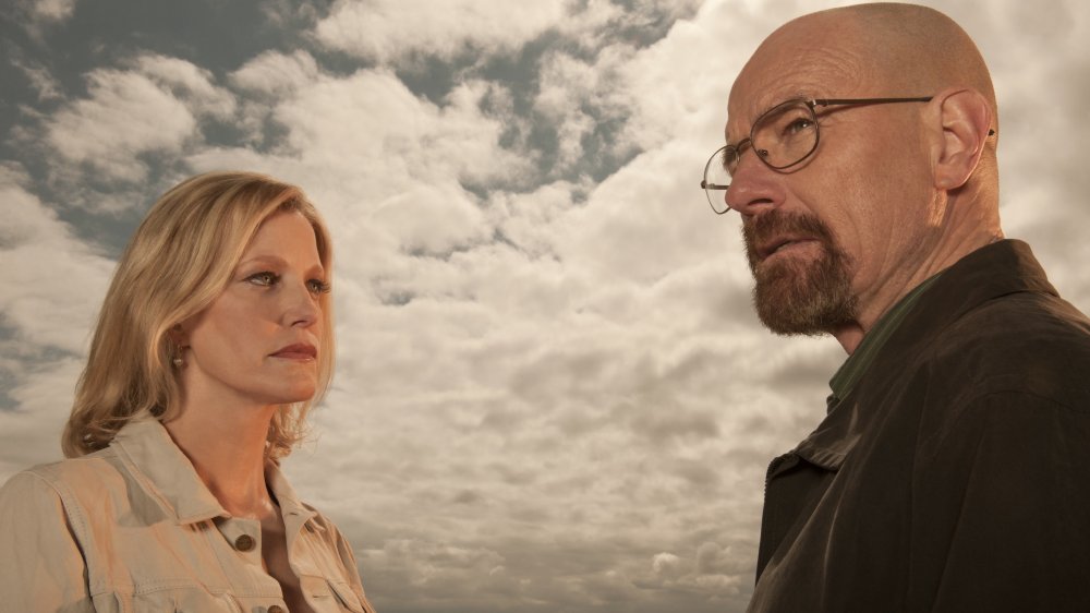 Anna Gunn and Bryan Cranston from AMC's Breaking Bad