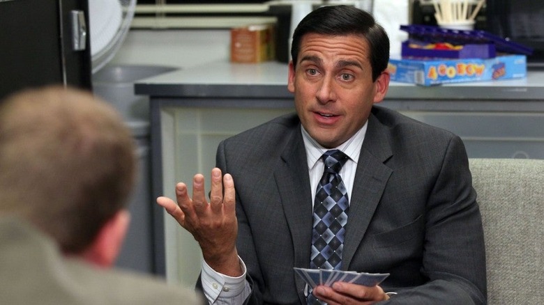 Steve Carell as Michael Scott on The Office