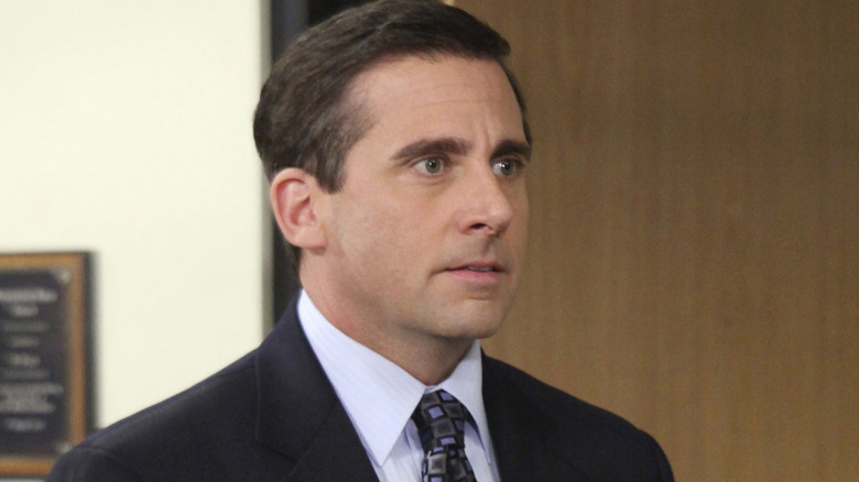 Steve Carell as Michael Scott on The Office