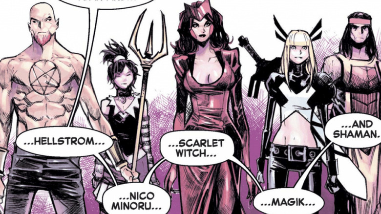 Scarlet Witch teaches Strange Academy