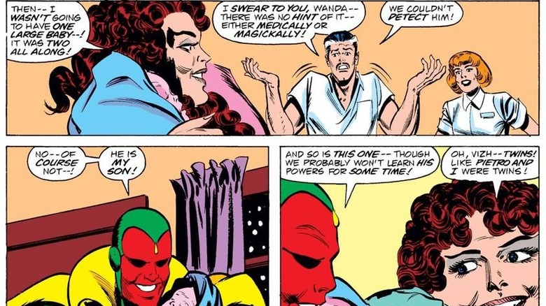 Scarlet Witch gives birth